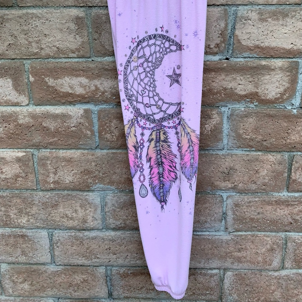 Lauren Moshi moon dream catcher joggers